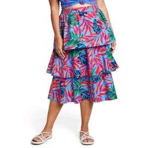 NWT Tabitha Brown for Target Tropical Skirt